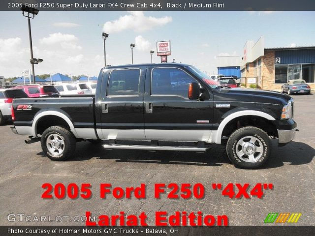 2005 Ford F250 Super Duty Lariat FX4 Crew Cab 4x4 in Black
