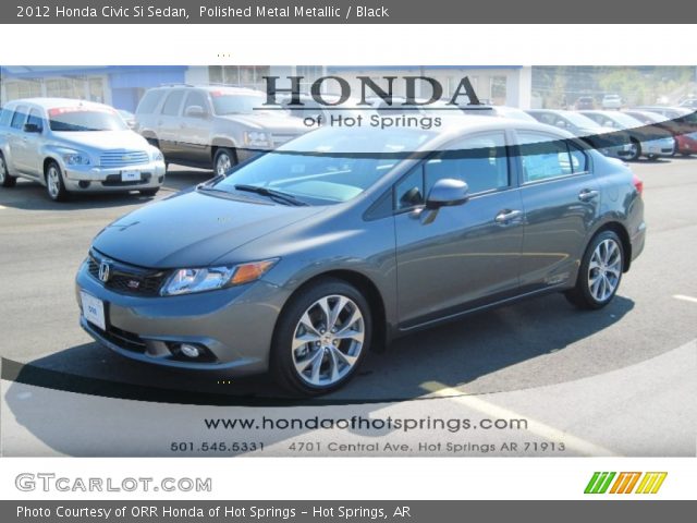 2012 Honda Civic Si Sedan in Polished Metal Metallic