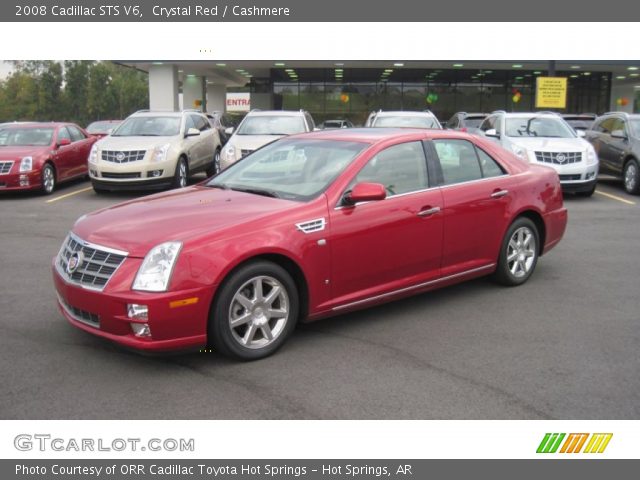 2008 Cadillac STS V6 in Crystal Red