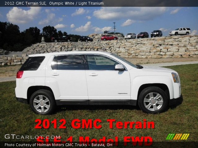 2012 GMC Terrain SLE in Olympic White