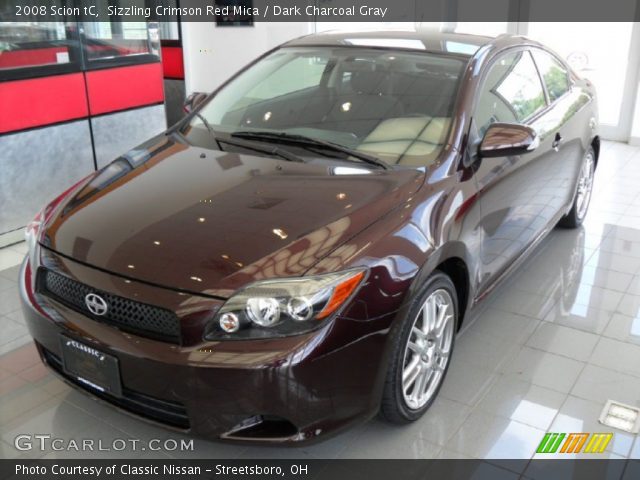 2008 Scion tC  in Sizzling Crimson Red Mica