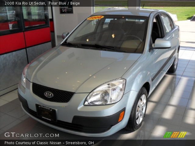 2008 Kia Rio LX Sedan in Polar Blue