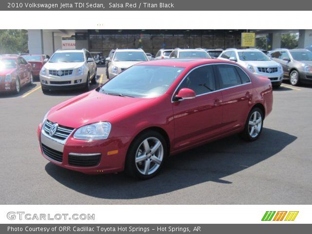 2010 Volkswagen Jetta TDI Sedan in Salsa Red