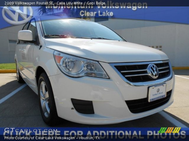 2009 Volkswagen Routan SE in Calla Lilly White