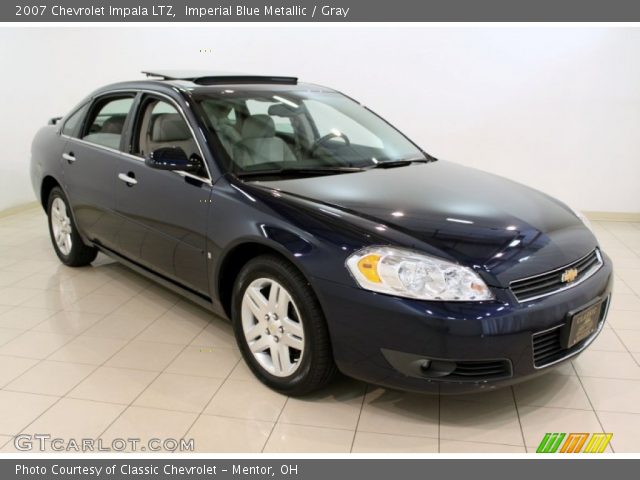 2007 Chevrolet Impala LTZ in Imperial Blue Metallic