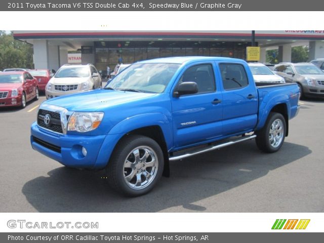 2011 Toyota Tacoma V6 TSS Double Cab 4x4 in Speedway Blue