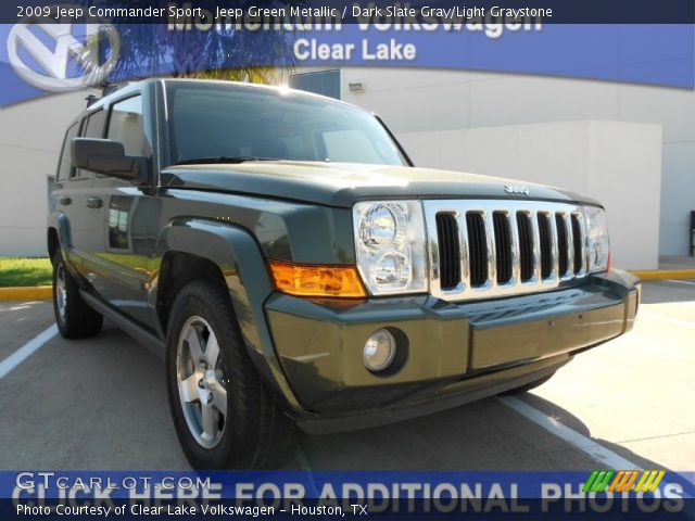 2009 Jeep Commander Sport in Jeep Green Metallic