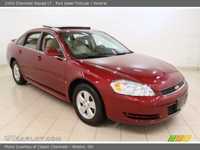 2009 Chevrolet Impala LT in Red Jewel Tintcoat