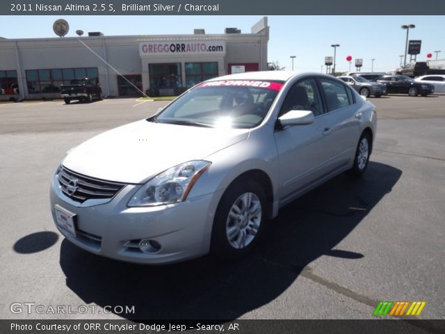 2011 Nissan Altima 2.5 S in Brilliant Silver