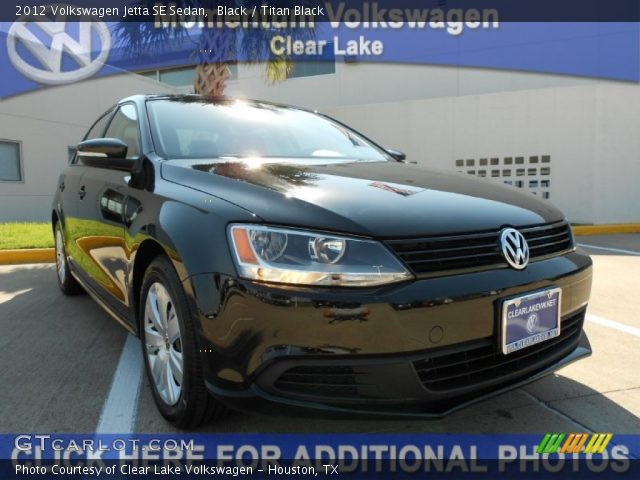 2012 Volkswagen Jetta SE Sedan in Black
