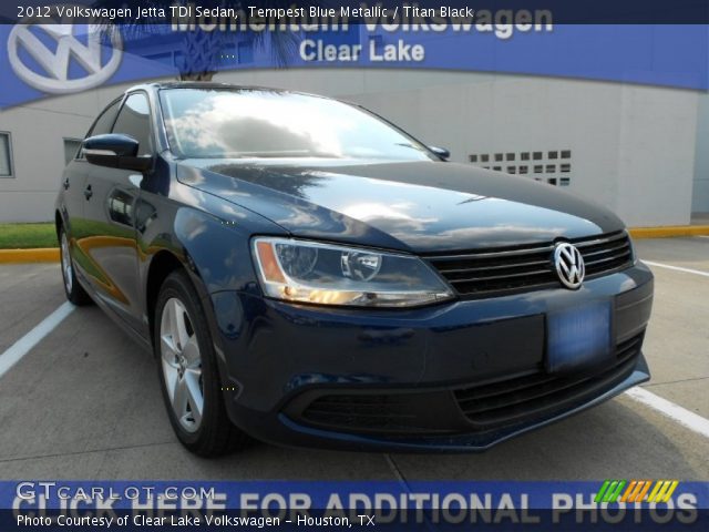 2012 Volkswagen Jetta TDI Sedan in Tempest Blue Metallic