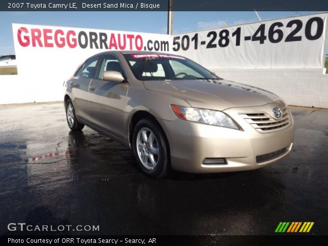 2007 Toyota Camry LE in Desert Sand Mica
