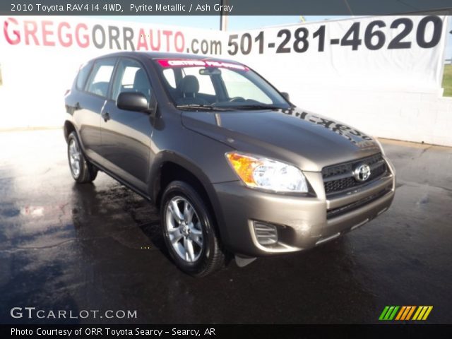 2010 Toyota RAV4 I4 4WD in Pyrite Metallic