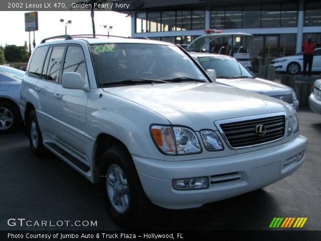 2002 Lexus LX 470 in Golden Pearl