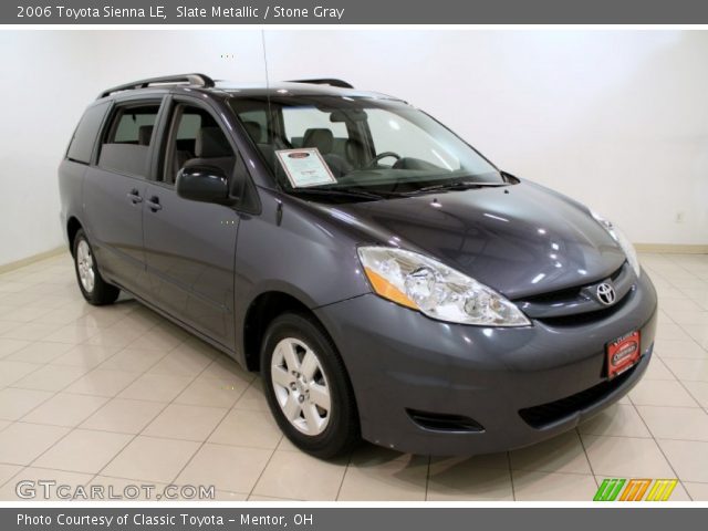 2006 Toyota Sienna LE in Slate Metallic