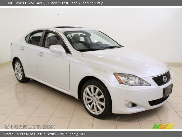 2008 Lexus IS 250 AWD in Glacier Frost Pearl