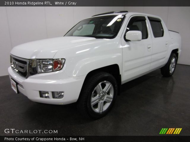 2010 Honda Ridgeline RTL in White