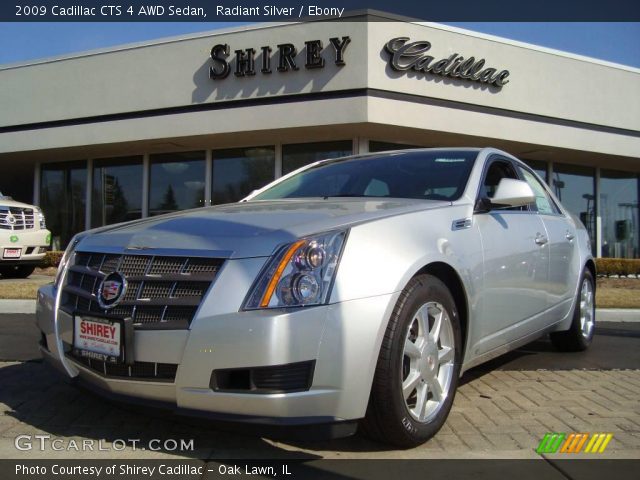 2009 Cadillac CTS 4 AWD Sedan in Radiant Silver