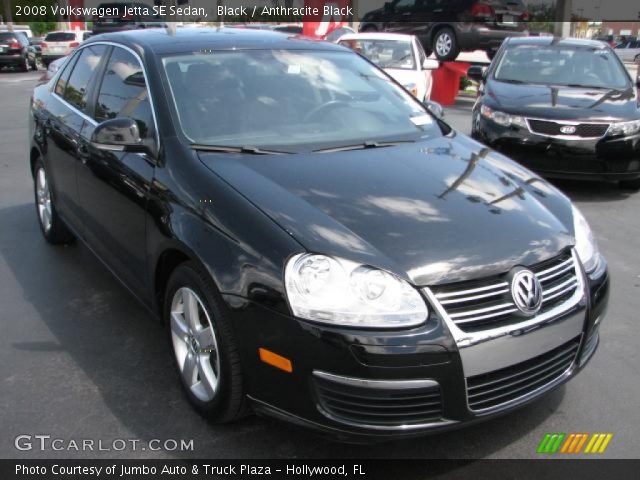 2008 Volkswagen Jetta SE Sedan in Black