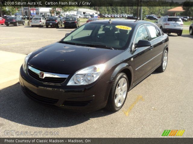 2008 Saturn Aura XE in Carbon Flash Black