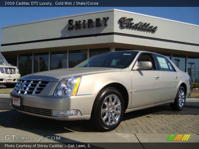 2009 Cadillac DTS Luxury in Gold Mist
