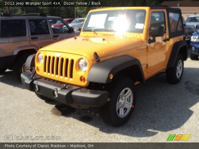 2012 Jeep Wrangler Sport 4x4 in Dozer Yellow