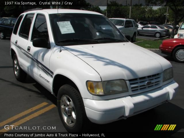 1997 Kia Sportage  in Crystal White