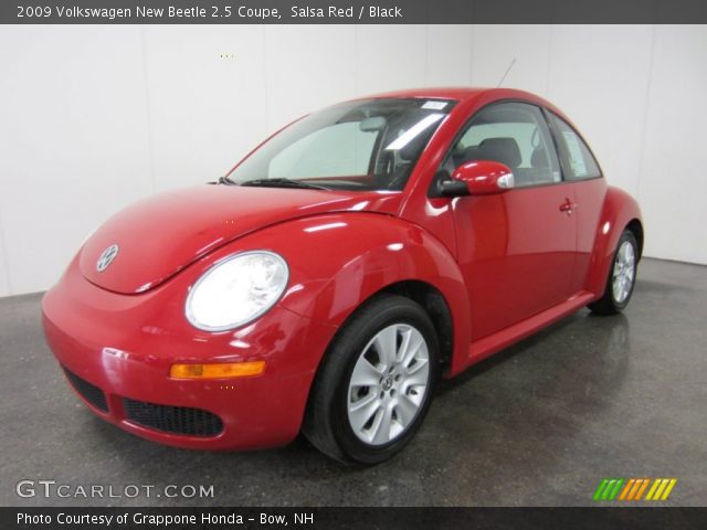 2009 Volkswagen New Beetle 2.5 Coupe in Salsa Red