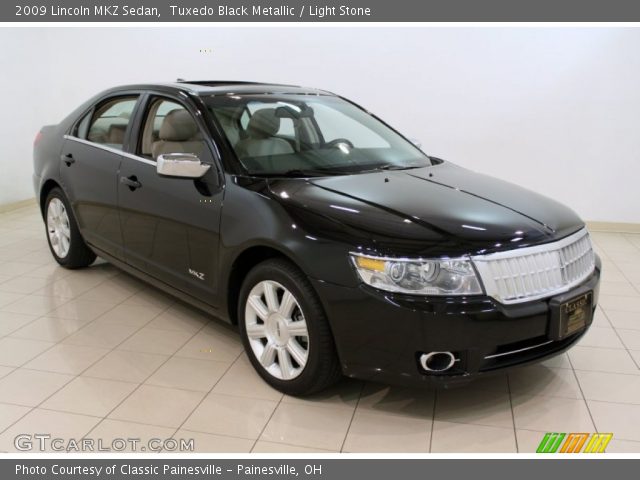 2009 Lincoln MKZ Sedan in Tuxedo Black Metallic