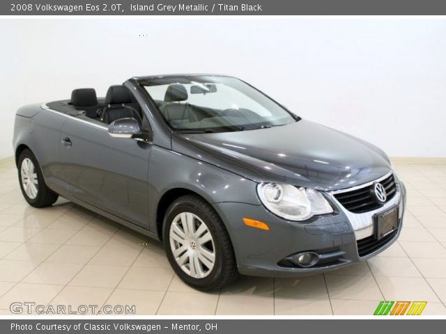 2008 Volkswagen Eos 2.0T in Island Grey Metallic