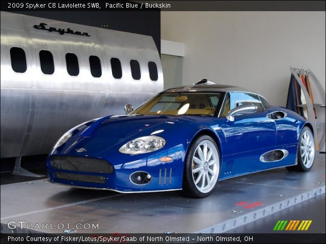 2009 Spyker C8 Laviolette SWB in Pacific Blue