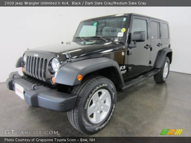 2009 Jeep Wrangler Unlimited X 4x4 in Black