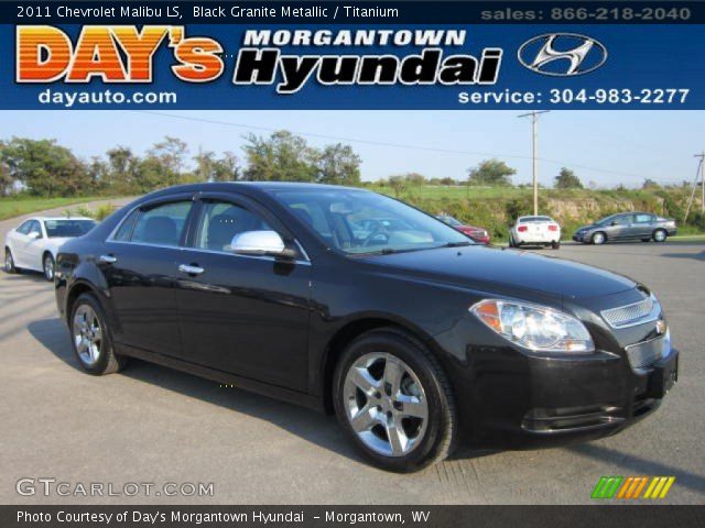 2011 Chevrolet Malibu LS in Black Granite Metallic
