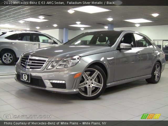 2010 Mercedes-Benz E 63 AMG Sedan in Palladium Silver Metallic