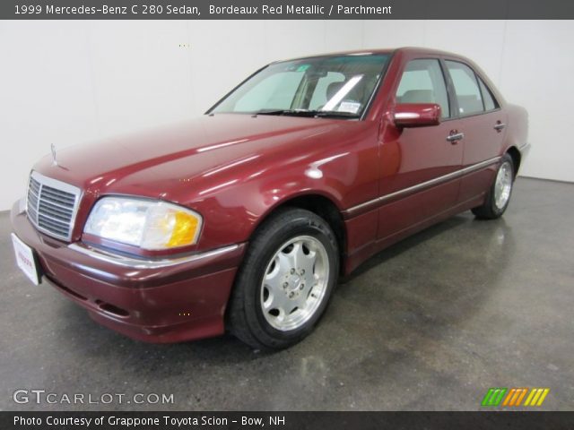 1999 Mercedes-Benz C 280 Sedan in Bordeaux Red Metallic