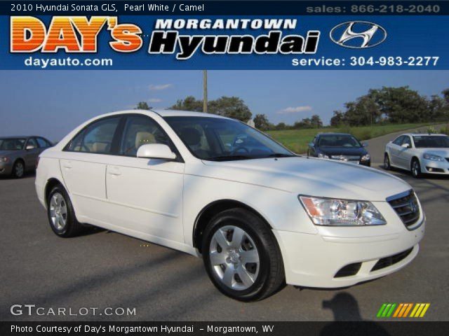 2010 Hyundai Sonata GLS in Pearl White