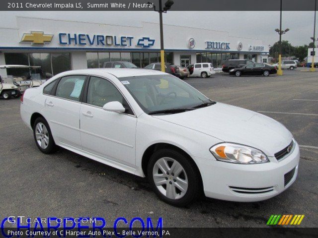 2011 Chevrolet Impala LS in Summit White