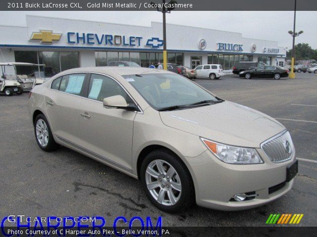 2011 Buick LaCrosse CXL in Gold Mist Metallic