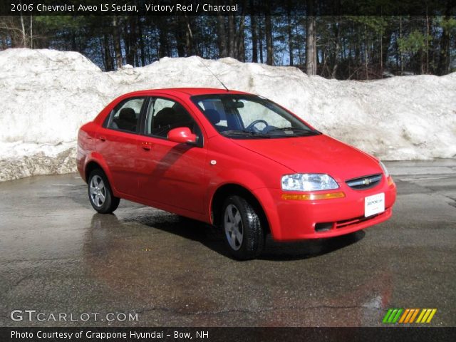 2006 Chevrolet Aveo LS Sedan in Victory Red