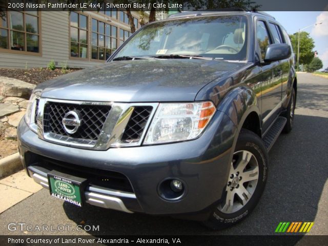 2008 Nissan Pathfinder LE 4x4 in Silverton Blue