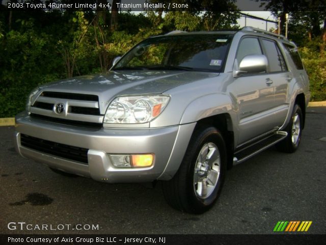 2003 Toyota 4Runner Limited 4x4 in Titanium Metallic