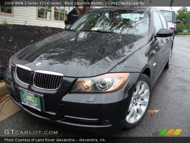 2008 BMW 3 Series 335xi Sedan in Black Sapphire Metallic
