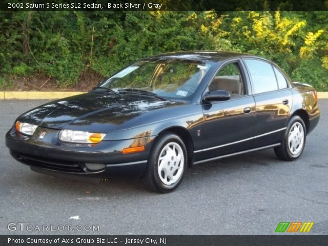 2002 Saturn S Series SL2 Sedan in Black Silver