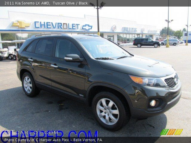 2011 Kia Sorento LX AWD in Tuscan Olive