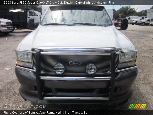 2003 Ford F350 Super Duty XLT Crew Cab Dually in Oxford White