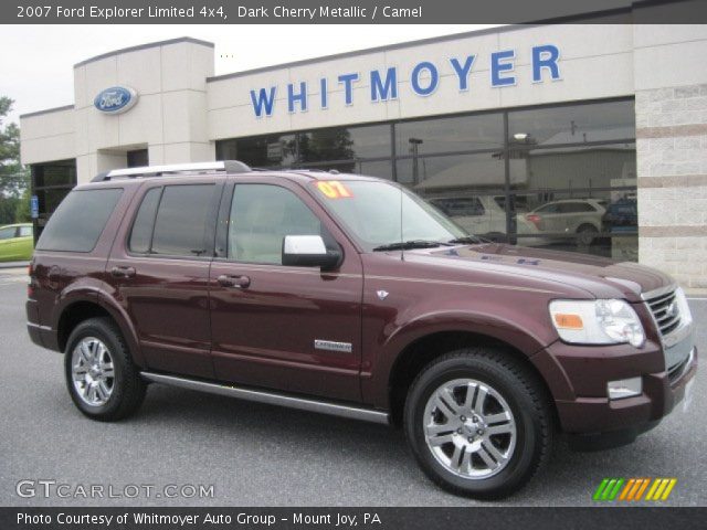 2007 Ford Explorer Limited 4x4 in Dark Cherry Metallic