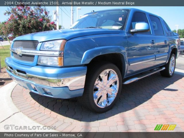 2004 Chevrolet Avalanche 1500 in Arrival Blue Metallic
