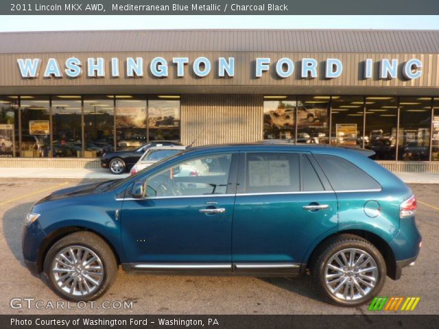 2011 Lincoln MKX AWD in Mediterranean Blue Metallic