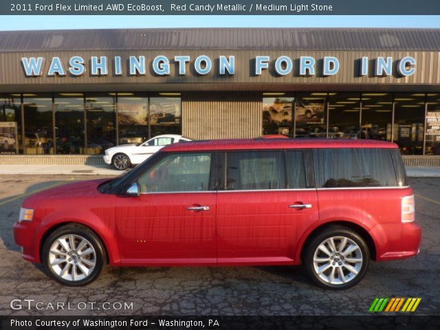 2011 Ford Flex Limited AWD EcoBoost in Red Candy Metallic
