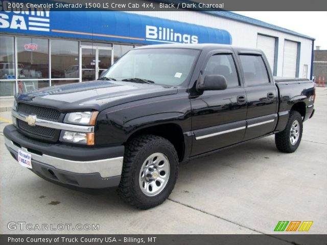 2005 Chevrolet Silverado 1500 LS Crew Cab 4x4 in Black